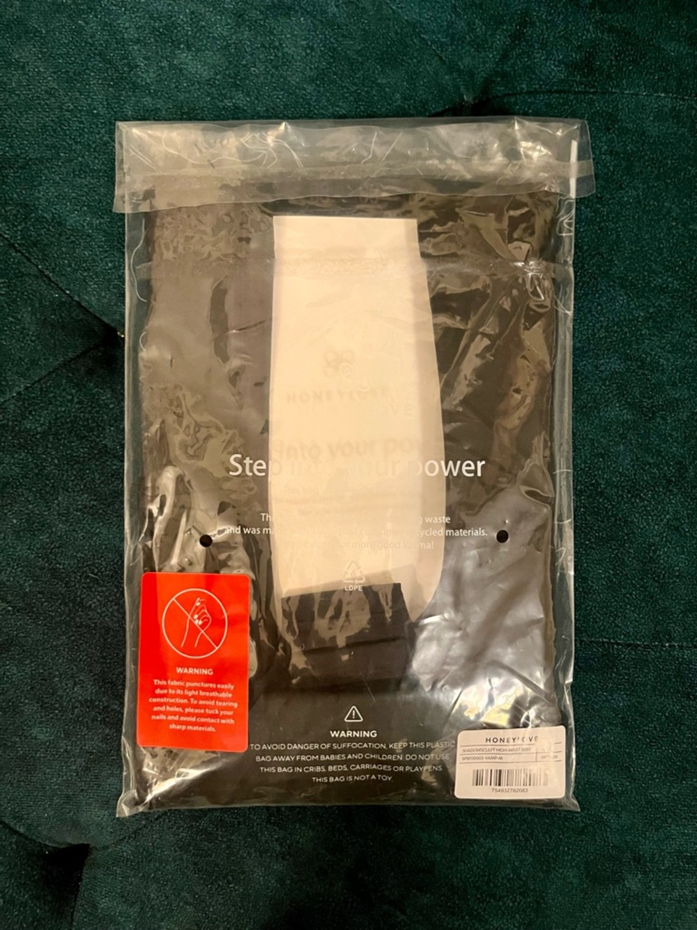 Honeylove ShadowSculpt High-Waist Brief Black Medium shapewear seamless - Picture 11 of 12